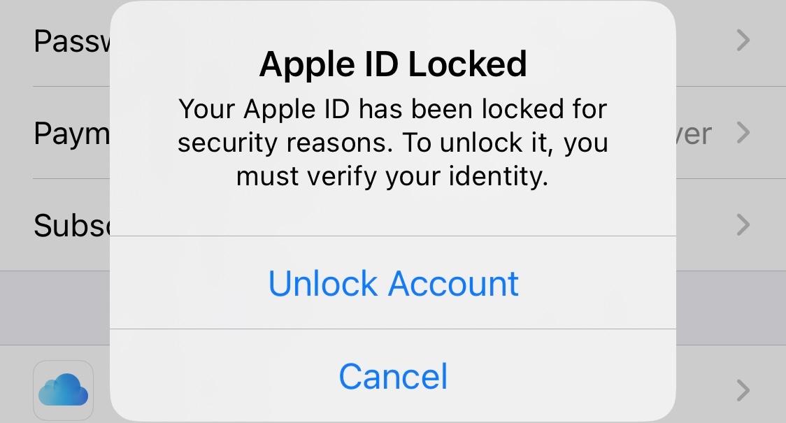 Fix Apple ID Show This account is locked and can’t be used. ( FAST )