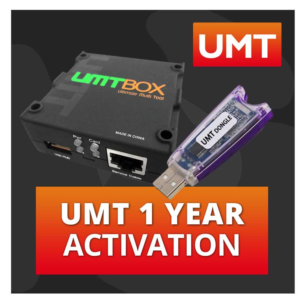 UMT Box/Dongle Activation (1 Year) 24x7 Auto APi
